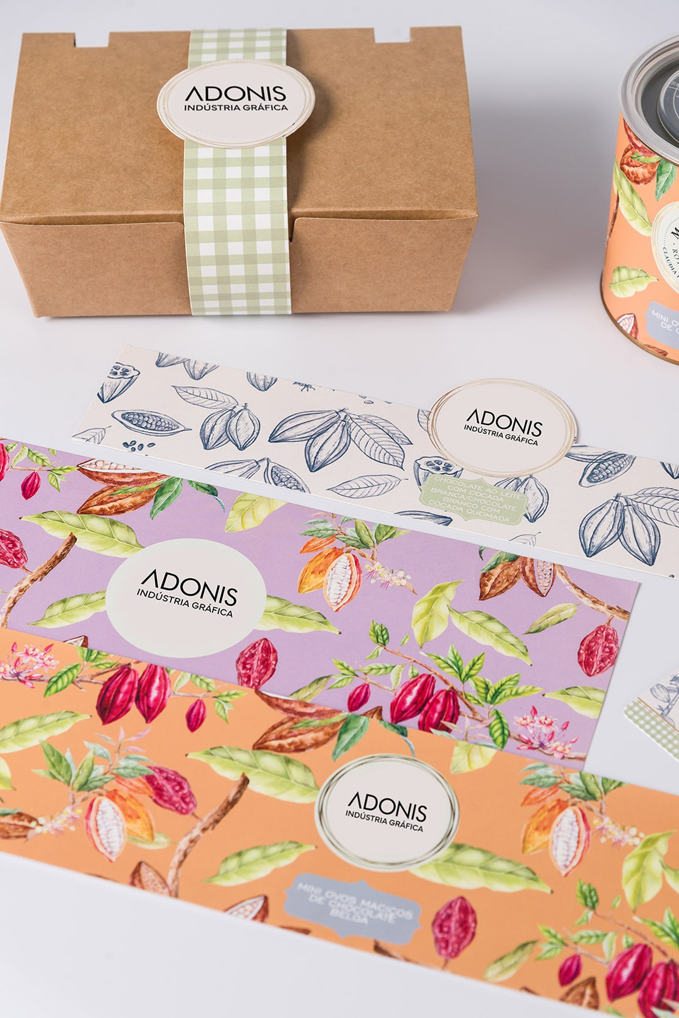 Cinta personalizada — Embalagem Adonis